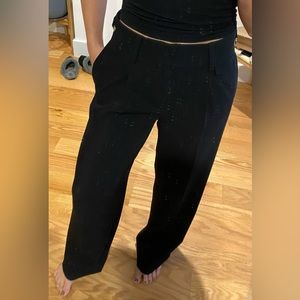 Black Vince Trousers